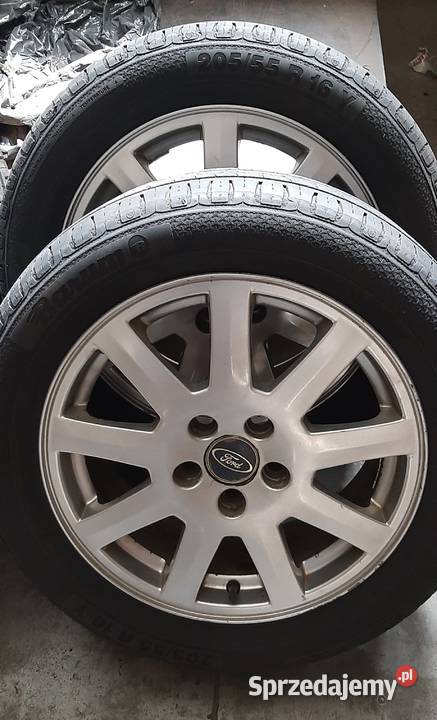 Felgi aluminiowe z oponami letnimi 16 Lubin sprzedam
