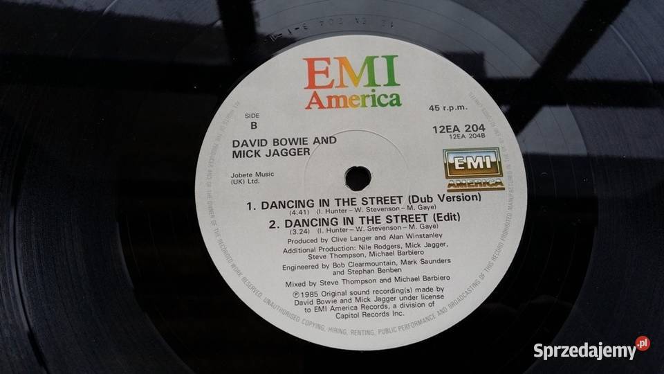 David Bowie Dancing In The Street 12UK Maxi rock małopolskie Kraków sprzedam