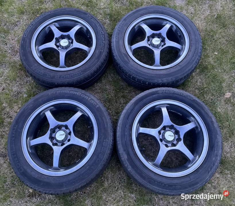 Alufelgi Advan Racing 4x100 4x108 opony 1856515 Krępiec