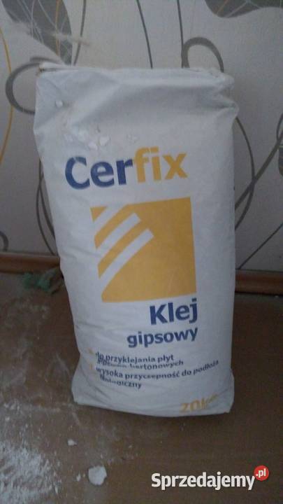 Płyty regipsy klej gipsowy Cerfix 20 Oświęcim