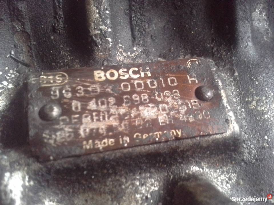 Pompa Wtryskowa paliwa OM442La EDC 446 BOSCH Kłobuck