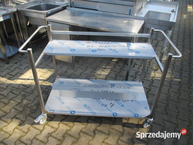 Wózek Gastronomiczny Platformowy Transportowy Biznes i Przemysł Ostrów Wielkopolski