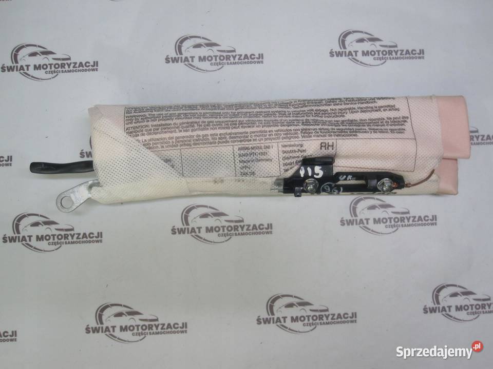SKODA SUPERB II 11r AIRBAG poduszka fotela prawa osobowe