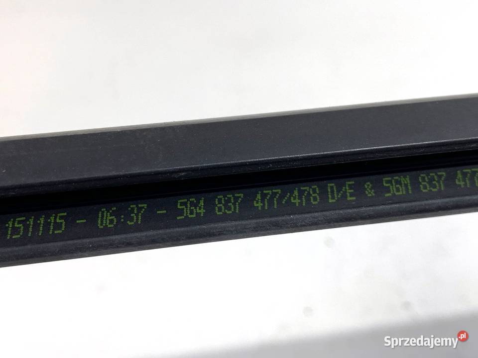 LISTWA ZGARNIAJĄCA PRZÓD LEWY VW GOLF VII osobowe podkarpackie