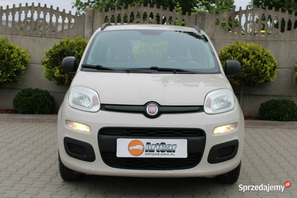 Fiat Panda III 12 Benzyna 69 2014 Salon Polska relingi dachowe podlaskie Zambrów sprzedam