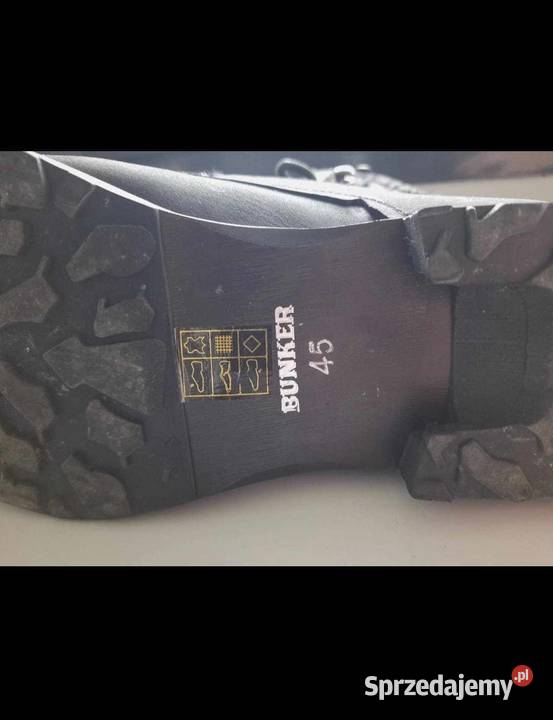 Trapery Bunker 45 Skóra Naturalna Super stan Łask