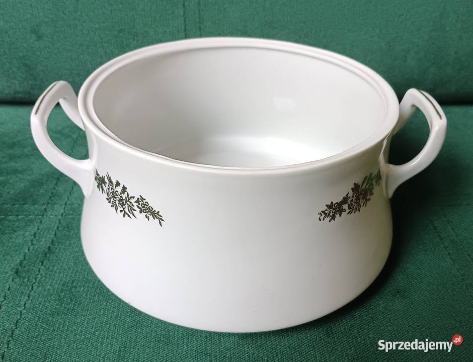 Porcelanowa waza z pokrywką PRL Wałbrzych sprzedam