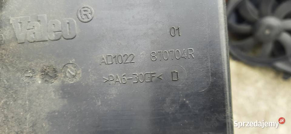 Ad1022 870704R opel vectra c wentylator osobowe dolnośląskie Siechnice