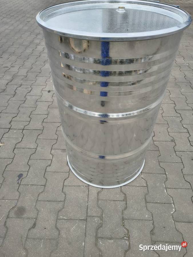 Beczka ocynk 200l nowa śląskie Racibórz