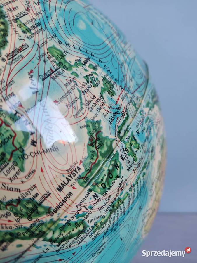 Globus podświetlany z lupą Tecnodidattica Głuchołazy sprzedam