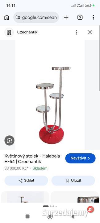 Chromov kwetniky Antyki Kłodzko