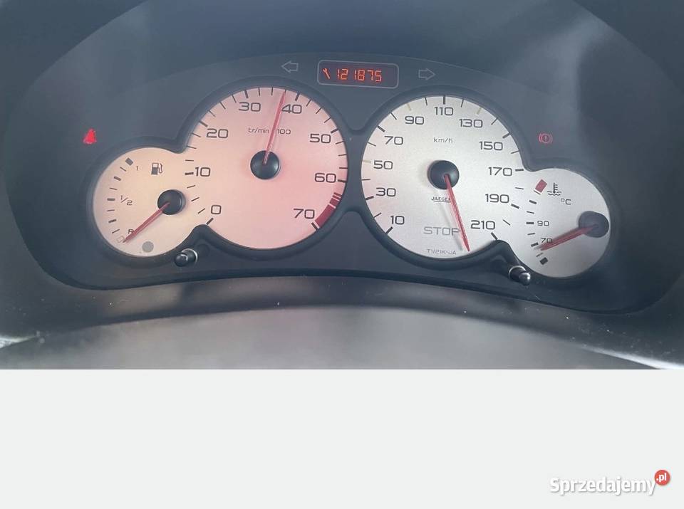 Peugeot 206 14 75 2004 121 przebiegu Pińczów