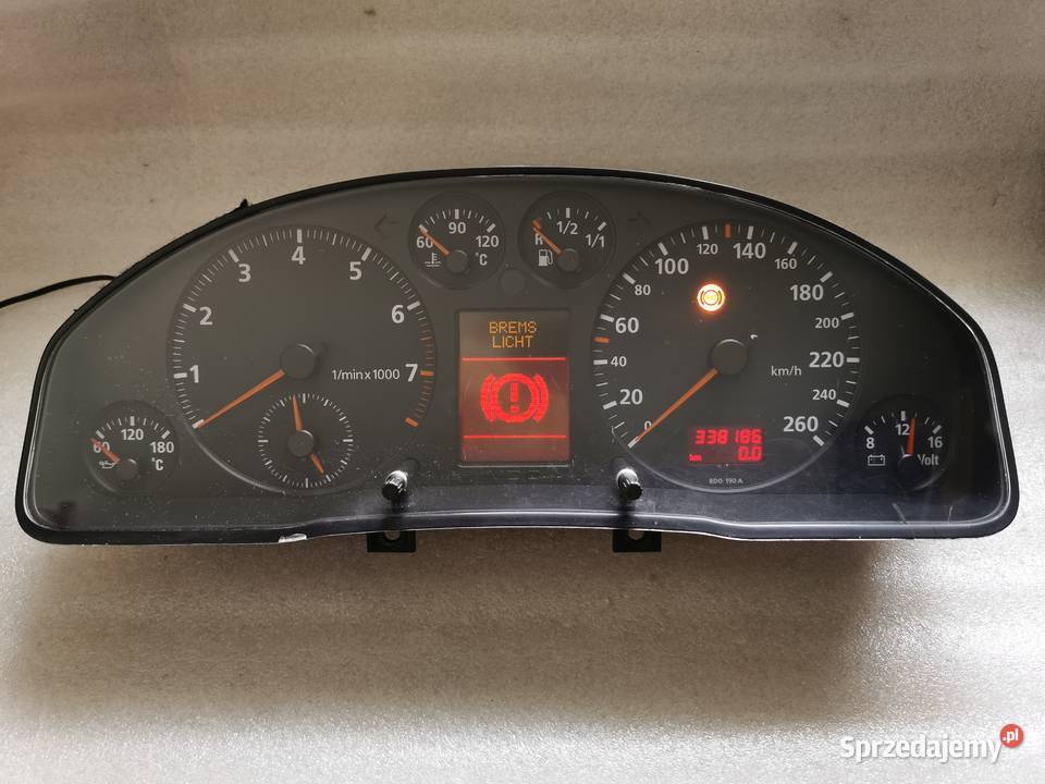 Licznik Zegary FIS Audi A4 B5 8D0919033P Wyszków sprzedam