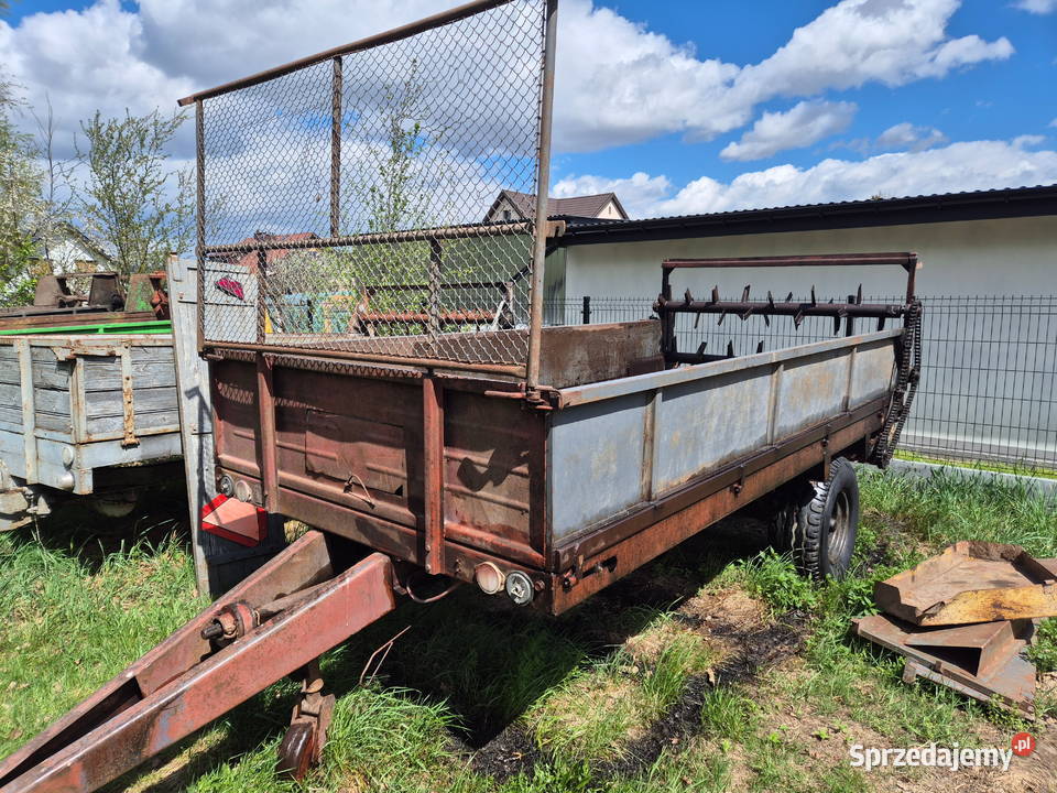 Rozrzutnik jednoosiowy 35t Agromet Warfama Bucze
