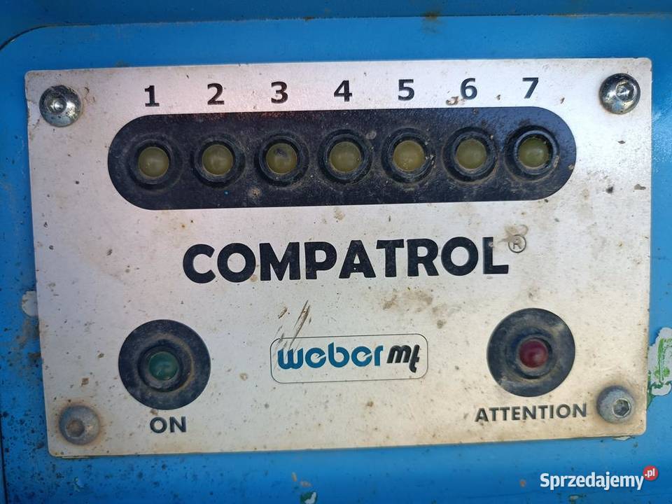 Zagęszczarka płyta ubijak WEBER CR 8 COMPATROL Rok produkcji 1900 Trzebnica