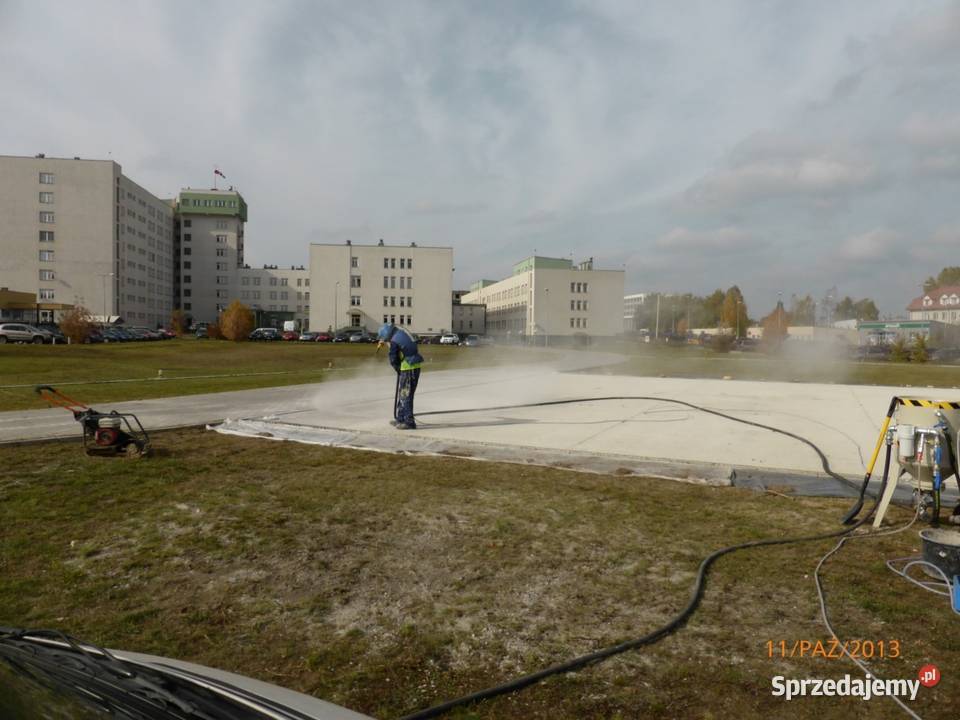 Wynajem Piaskarka Sodowarka Zestaw Komplet Kraków