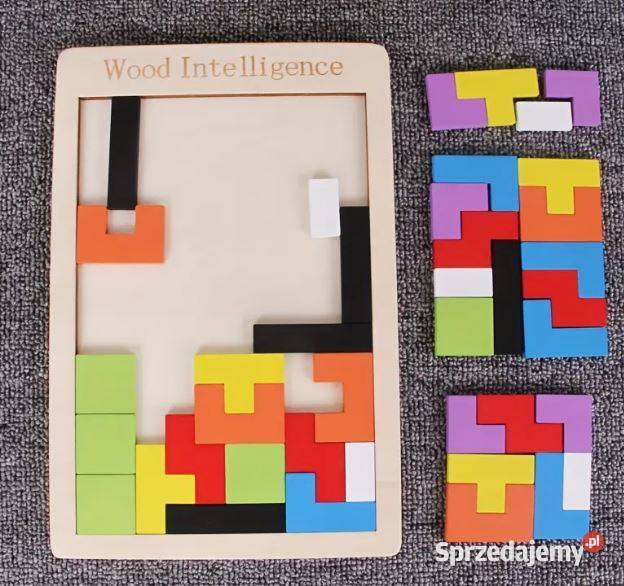 drewniana zabawka edukacyjna drewniana tangram Płock