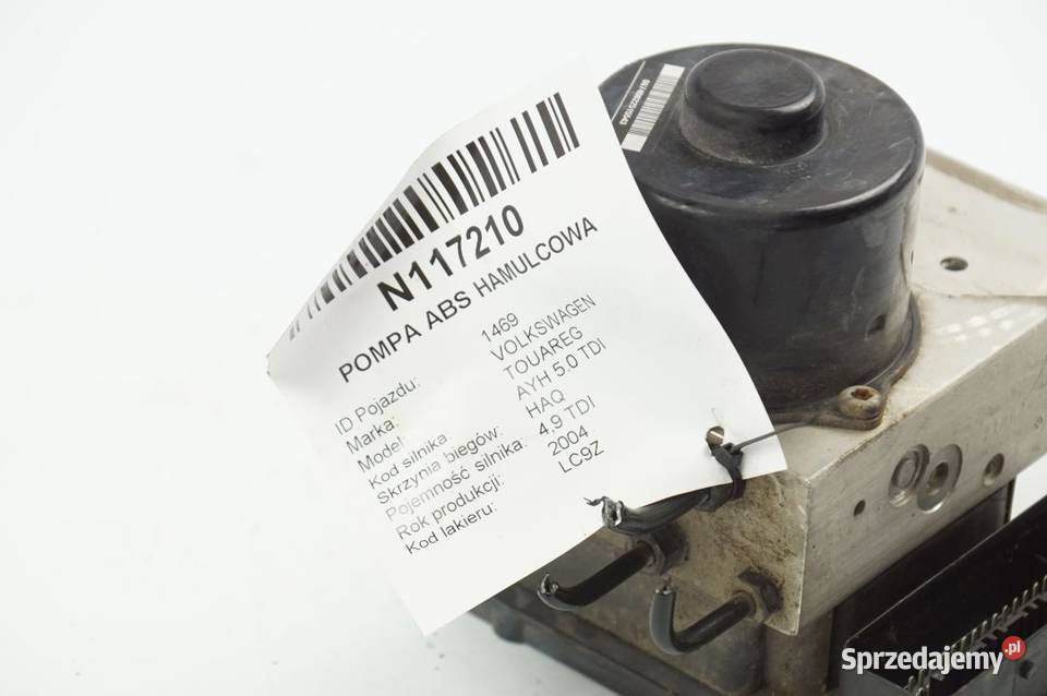 7L0614111F TOUAREG I POMPA ABS HAMULCOWA Lipno