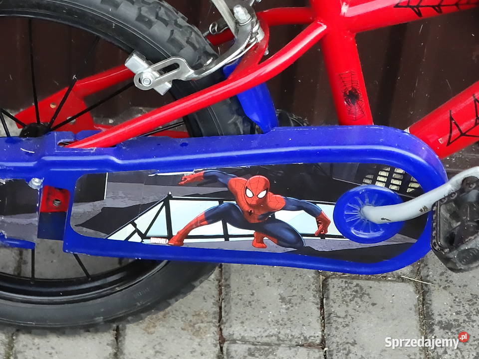Rowerek dziecięcy 16 SpiderMan Marvel chłopca 46 Biłgoraj