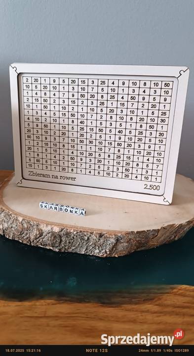 Skarbonki wykreślanki Pozostałe Łukta