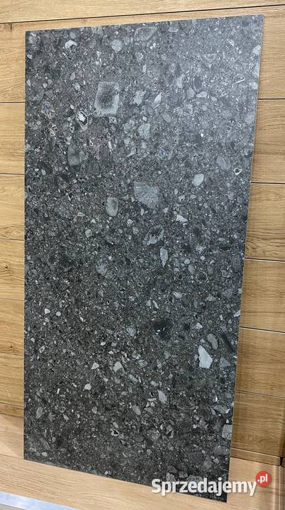 POGRUBIONY gres BETON LASTRIKO 120x60 grafit Łask