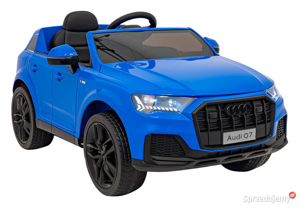 Audi Q7 LIFT Niebieski 12V 2x35W Koła EVA Łopuszno