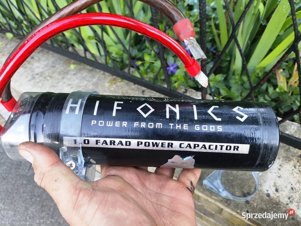 Kondensator car audio HIFONICS HFC1000 1Farad Niegowonice