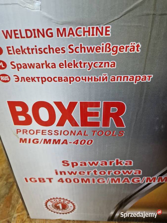SPAWARKA MIGOMAT 400A MIG MAG MMA FLUX TIG L 4w1 Głogowa sprzedam