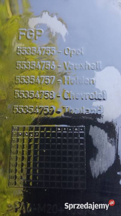 Pokrywa osłona silnika górna Opel Vectra B C kujawsko-pomorskie Posługowo