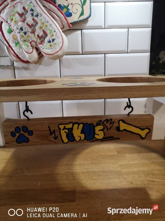 Stojaczek na miski psa kota Wejherowo