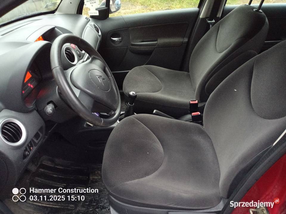 Citroen C3 2007r 14 b exkluzive długie opłaty centralny zamek lubelskie Włodawa