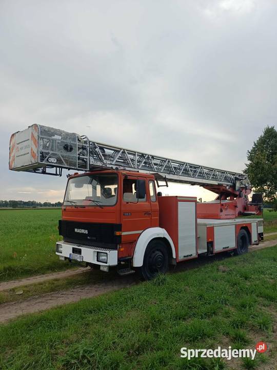 Iveco Magirus Podnośnik koszowy 30m, 1990r., drabina, zwyżka