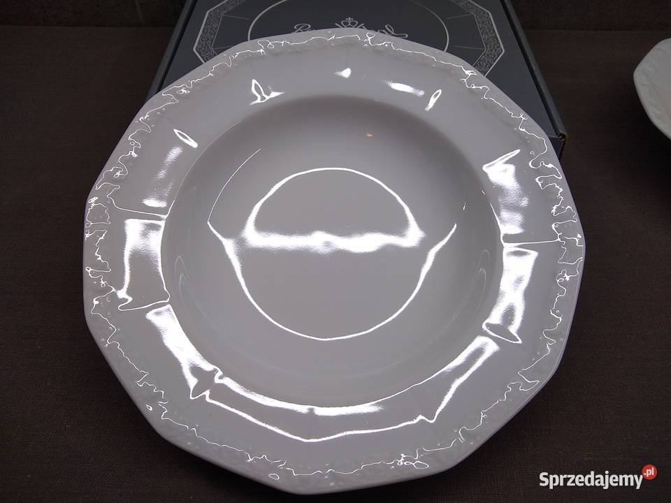 Rosenthal Maria Biała 2 talerze głębokie NOWE Kalisz