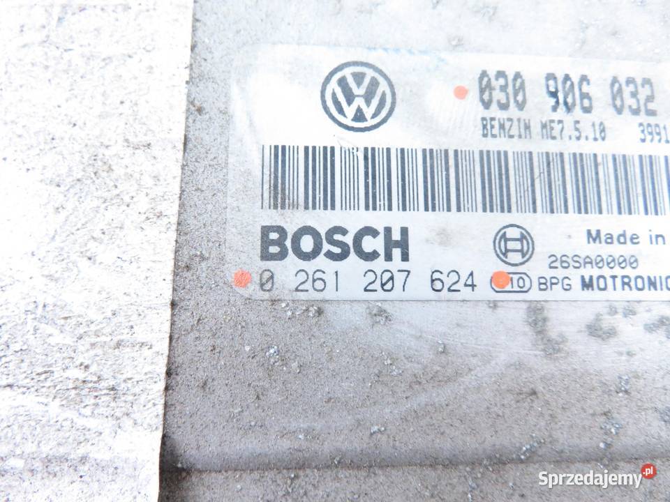 STEROWNIK SEAT AROSA 030906032DR 0261207624 sprzedam