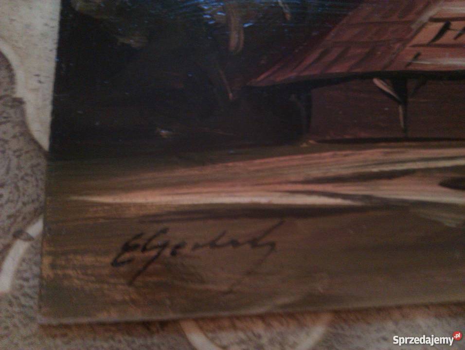 obraz olej EGerlach cerkiew Zabrze