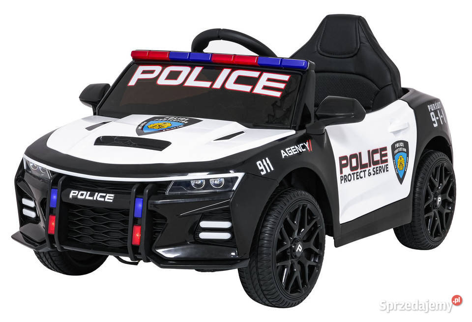 Pojazd Policja 911 Agency Czarny