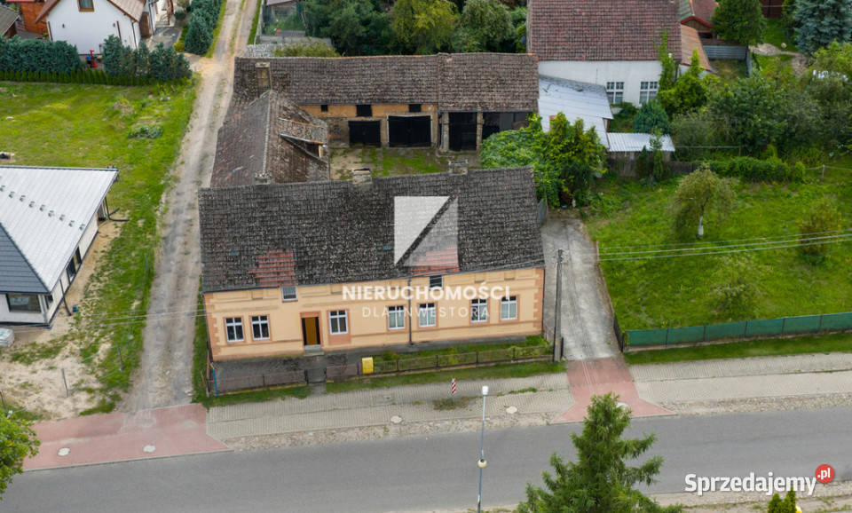 Przestronny dom do remontu Bogdaniec 300 mkw Sprzedaż Gorzów Wielkopolski