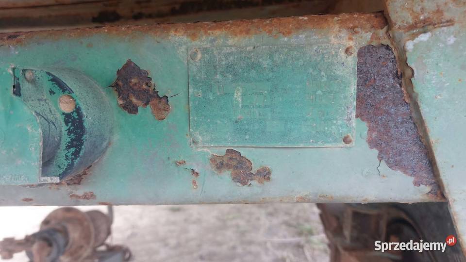 Przyczepa d46 zarejestrowana Stara Kornica