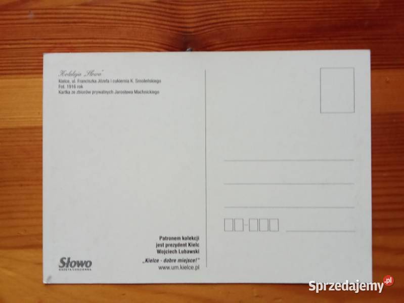 KIELCE pocztówki reprodukcje Kielcewidokówki bez łódzkie Łódź