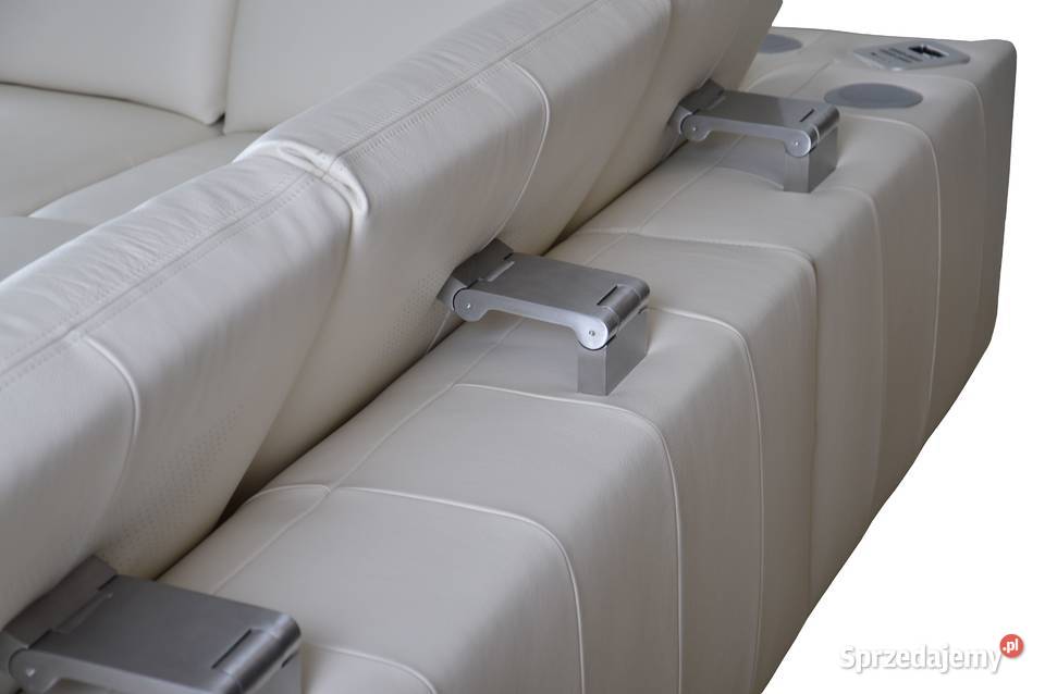 Nowoczesny Narożnik Regulacja Głębokości Skóra Toruń