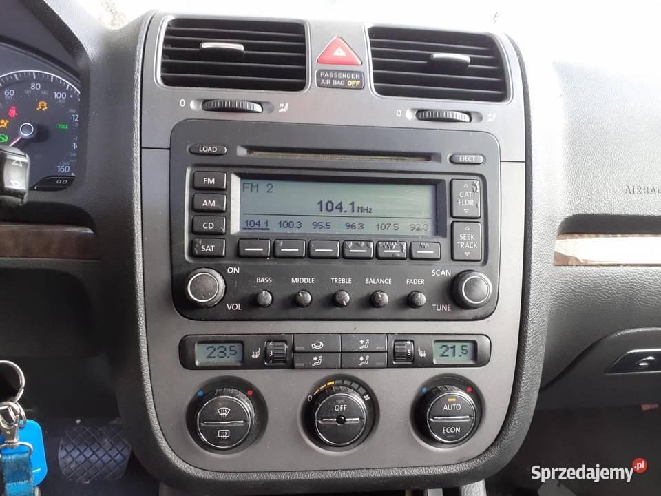 RADIO VW JETTA III 1K0035180 ROZKODOWANE