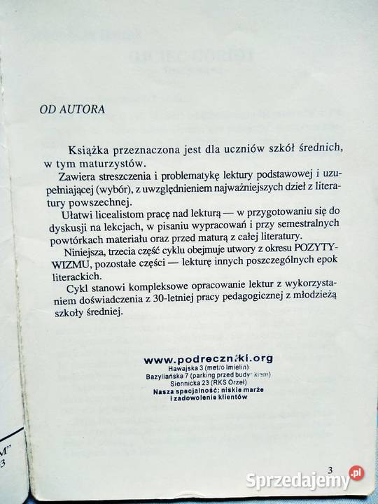 Romantyzm Nowacka polski unikatowe antykwariat Warszawa