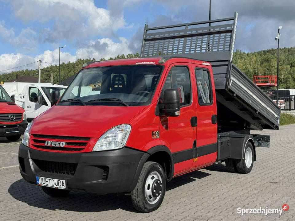 Iveco Daily 35C10 DMC 35t Kat B Doka Brygadówka świętokrzyskie Widełki