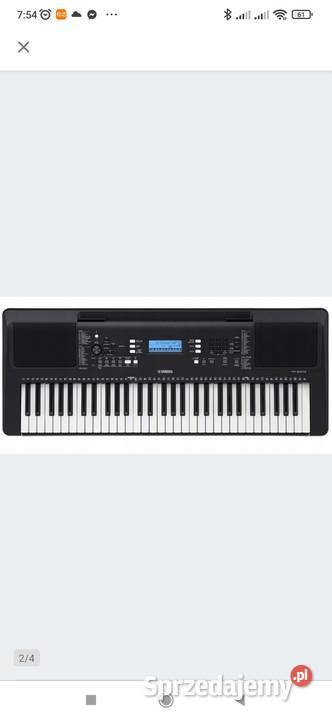 Keyboard YAMAHA PSRE373 Instrumenty klawiszowe i MIDI Jabłonna