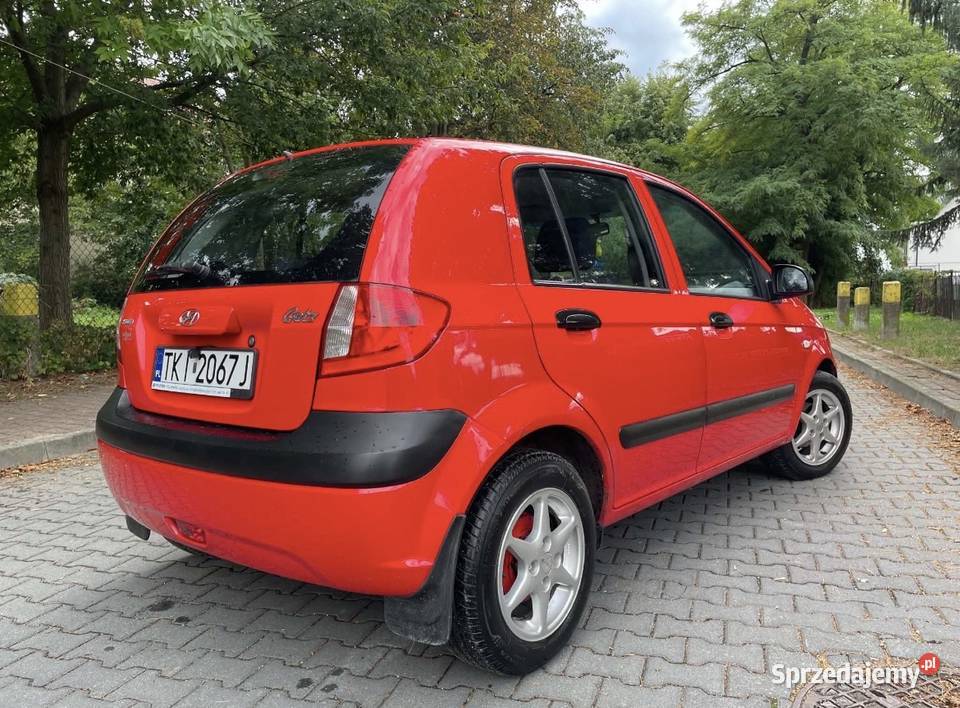 Hyundai Getz 10 66 2008 Samochody osobowe świętokrzyskie Pińczów