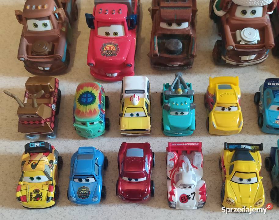 Disney Pixar Cars Auta 59 sztuk Samochody i pojazdy