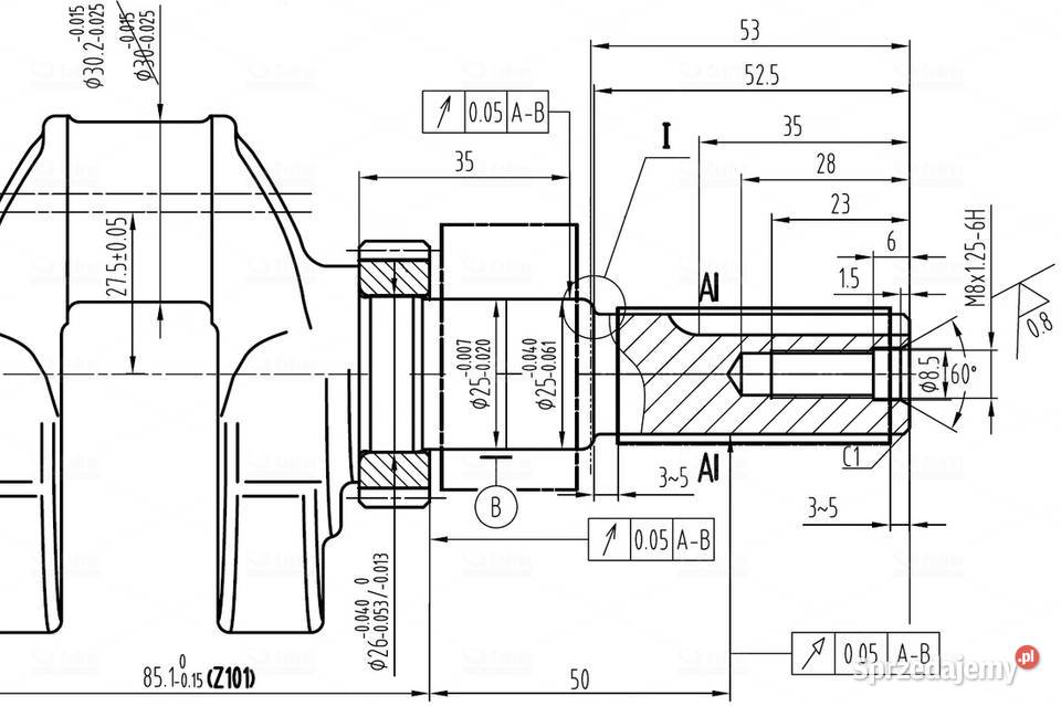 SILNIK RATO R210 SPALINOWY BENZYNOWY 7 WAŁ 20 mm Pozostałe Opalenica
