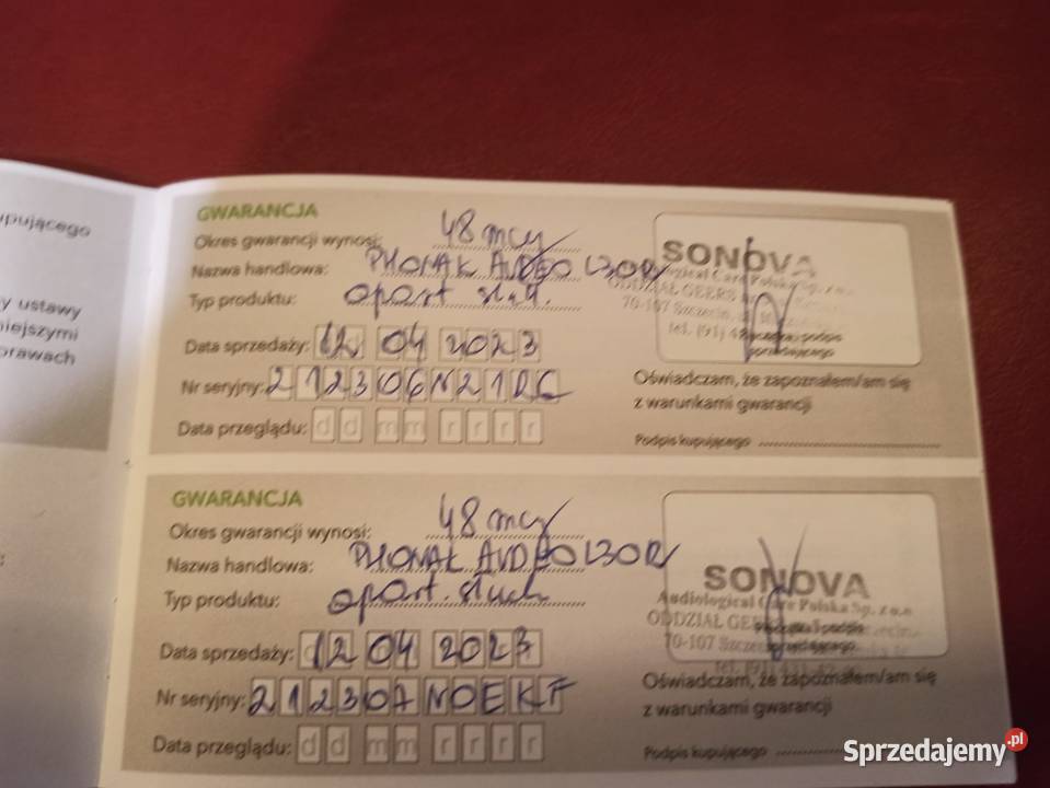 Aparat słuchowy Phonak Audeo L30R nowy zachodniopomorskie Szczecin