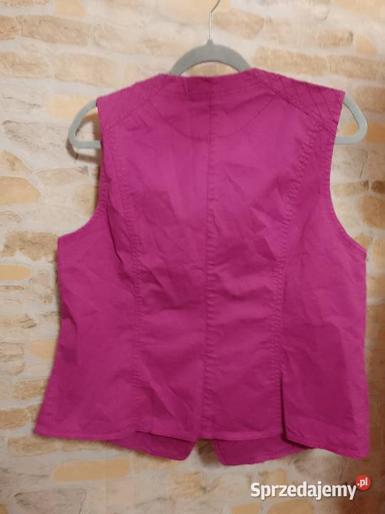 42XL Bonita Ekskluzywna różowa fuksja kamizelka