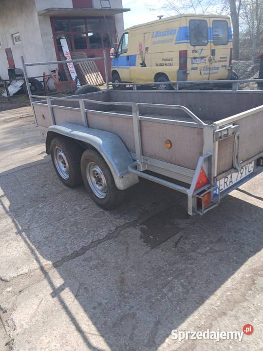 Przyczepa samochodowa Rok produkcji 1986 Do samochodów osobowych lubelskie